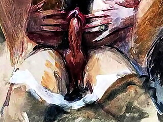vintage erotic drawings