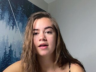 Curly Blonde Teen Records Solo Dildo Masturbation More at