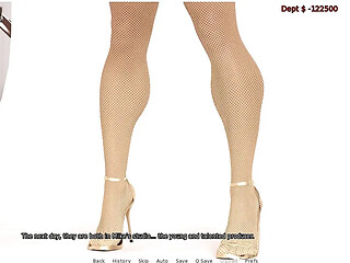 Sinful Success in a Steamy Lingerie Roleplay Session
