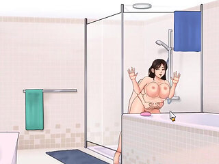 House Chores - Beta 0.15.1 Part 41 Linda Shower and Bed Sex by Loveskysan