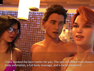 Stepsis Jerks and Redhead GF Gives Head - the Spellbook Pure #29 3D Animated Game