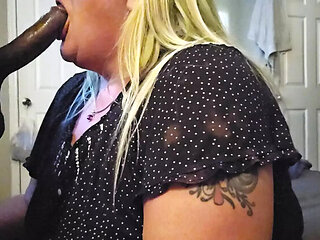 Christina Miraculous Deep Throat Blowjob Action with BBC