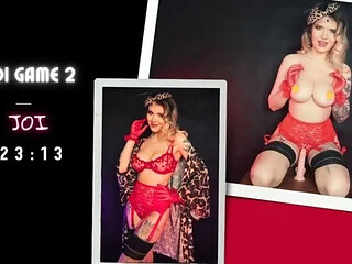 JOI Game 2, Instructions, Tasks, 3 Difficulty Levels, Dildo Riding
