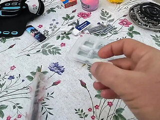 Amateur Couple Shares Cum Cube with 10 Loads on Street