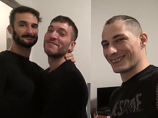 The power bottom Ricco Fatale fucked raw by straight boy curious