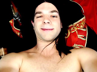 Meeting the pirate captain