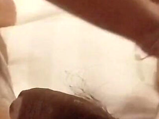 Big Tits Asian Masseuse Removes Hair, Massage and Gives Best Handjob, Cumshot (2/3)