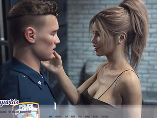 Awam 2 - Caught in the Museum and Wild Sex in the Cop Station - P3