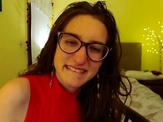 Amateur striptease and Solo masturbation
