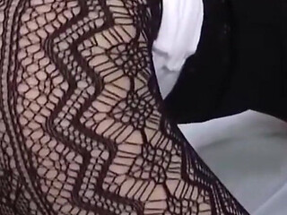 Risa Kasumi and Her Stunning Legs. Bold Patterned Pantyhose, Endless Confidence, and Irresistible Charm. - Ep3