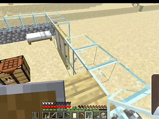 First time build in Minecraft