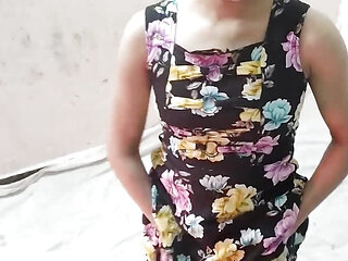 Cute step sister ko paise dekar jabar dasti pela