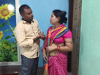 Village desi wife hard-core sex with her debar. When her husband is not at home