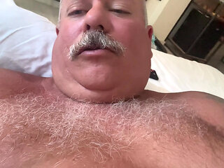 Hunky Retired Coach Very Masculine with a Big Fat Cock
