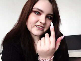 I own you! I want you to cum while I spit in your face!