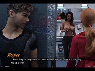 Stranded in Space - Nearly Caught by Big Tits Indian MILF