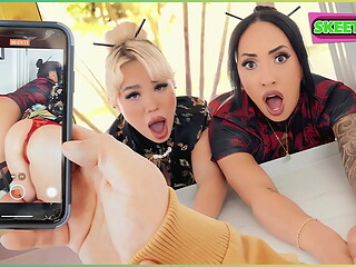 Hot Babes Caught Stuck and Fucked