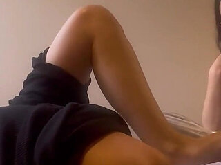 Foot Massage and Tickling for My Slave