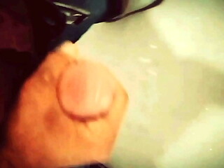Slow motion cum shot