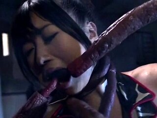 Asian japanese amateur has deep throat