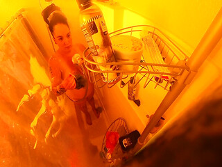 Stepson Catches Me in the Shower