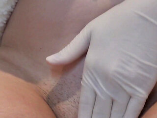 My Pregnant Indian Stepsister Is in White Medical Gloves in the Toilet and She Farts in the Toilet Then Shows Her