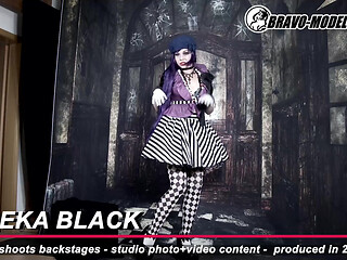 386-Backstage photoshoot Rebeka Black - Adult