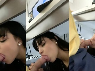 Blowjob Blue Eyes Girlfriend