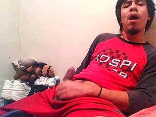 Solo, big cock masturbate, big dick latino