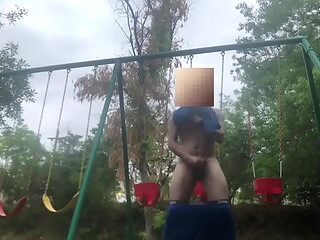 Naked in the park (part 7)