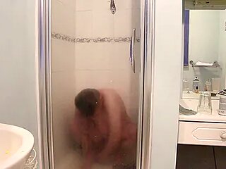 Having A Shower