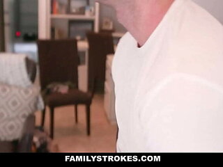 Skinny Teen Stepsister Seduces Stepbrother - Harmony Wonder
