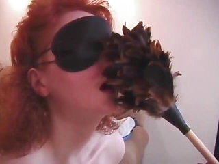 Redhead slave girl prepair her self for Master Renos dominance lession!