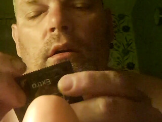 The Slut's Dildo Training Continues