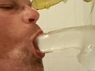 A short blowjob