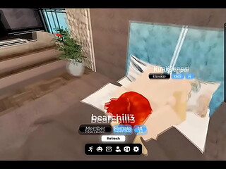 Having sex with acorn hair girl on roblox