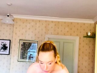 hot amateur milf giving blowjob and getting fucked