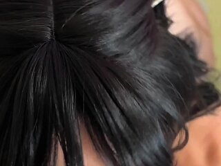 Warning Fantastic blonde big cock blowjob and cumshot