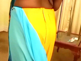 Desi Tamil MILF Renus Saree Tease & Missionary Fuck by Friend, Cuck Watches! Indianhotwifex