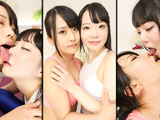 Shizuku Tsukino Interrupts the Workout to Inhale Mirei Aikawas Breath