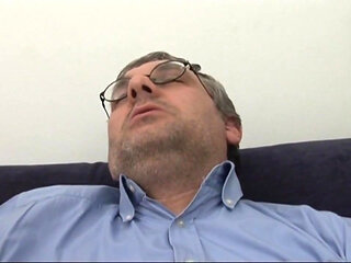 Naughty teen seduced by senior's cock