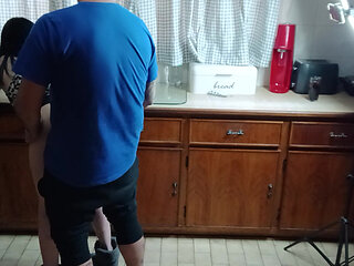 Kitchen fun time
