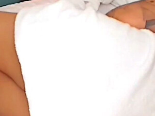 Foot Fetish. BBC Feet Licking Hot Spanish MILF in Hotel Room