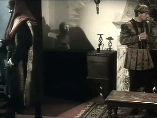 The Depraved Medieval Husband Has a Nobleman Bed His Wife While He Watches.