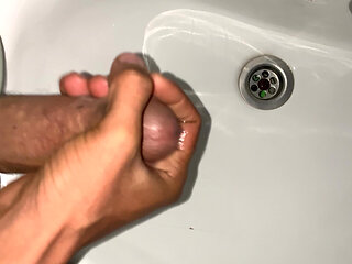 Office Toilet Jerk off Part 31