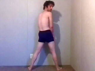 Trying Clothes Playing, Dressing and Undressing - Dark Boxer Briefs Pt 6