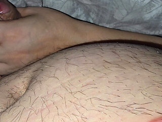 Step Mom Helping Step Son Get Out the Nasty White Stuff