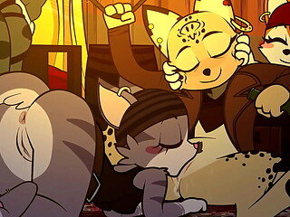 Lesbian Pirate Orgy