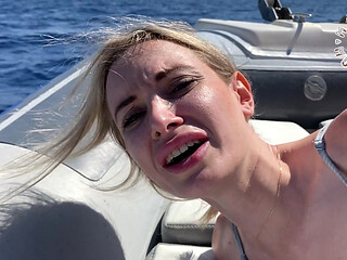 The Bumsboot - on the high seas my cunt is fucked bare!