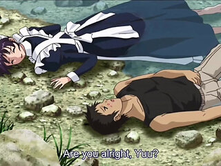 I saw her in a river, then we swam together, and she showed me her body, and I sat on her, enjoying myself.